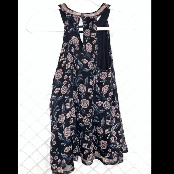 Hollister halter neck shirt with floral print - Picture 3 of 4